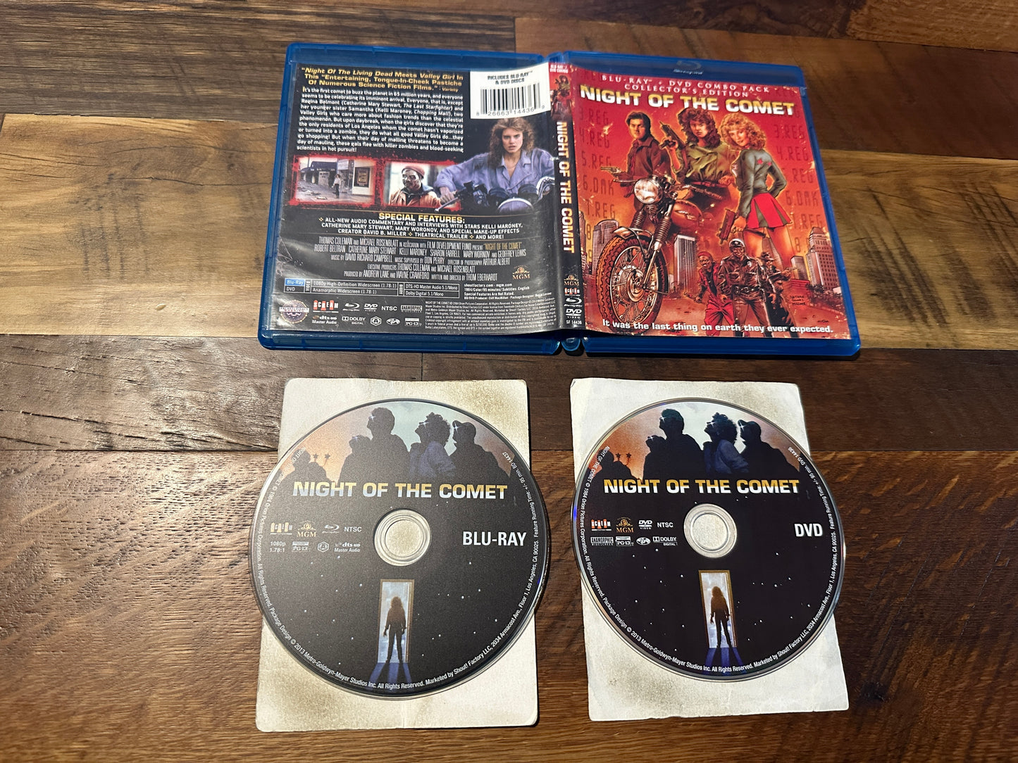Night of the Comet Blu ray/DVD-Scream Factory-Collector’s Edition-