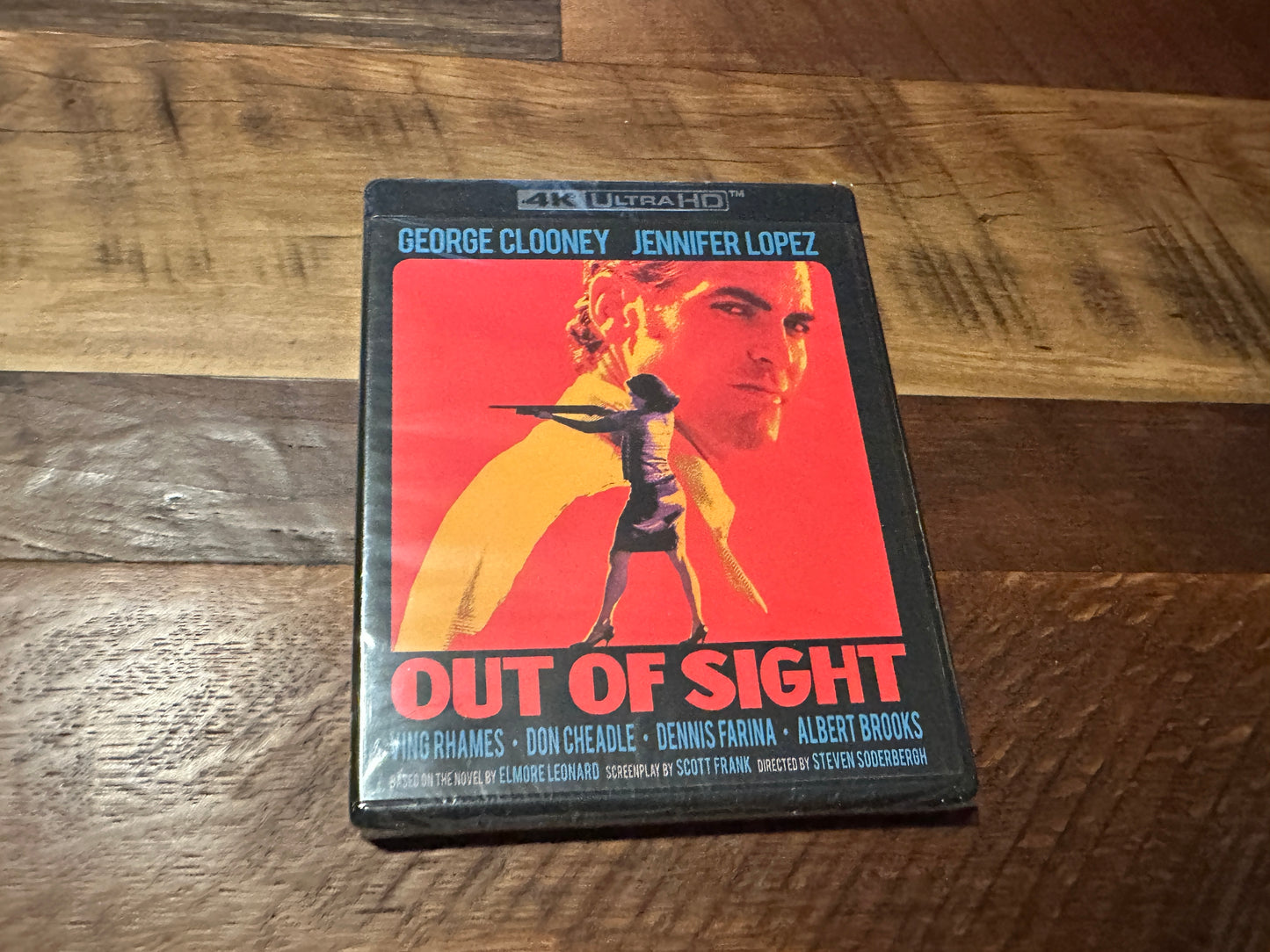 Out Of Sight (4K Ultra HD/Blu ray, 90’s George Clooney Classic, NEW/Sealed)