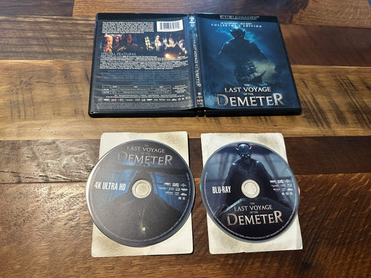 The Last Voyage Of the Demeter 4K Ultra HD/Blu ray, Scream Factory)