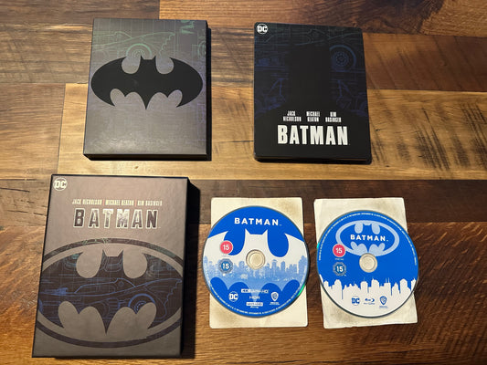 Batman 1989 4k Ultra HD-Ultimate Collector’s Ed Steelbook-UK Release-Region B