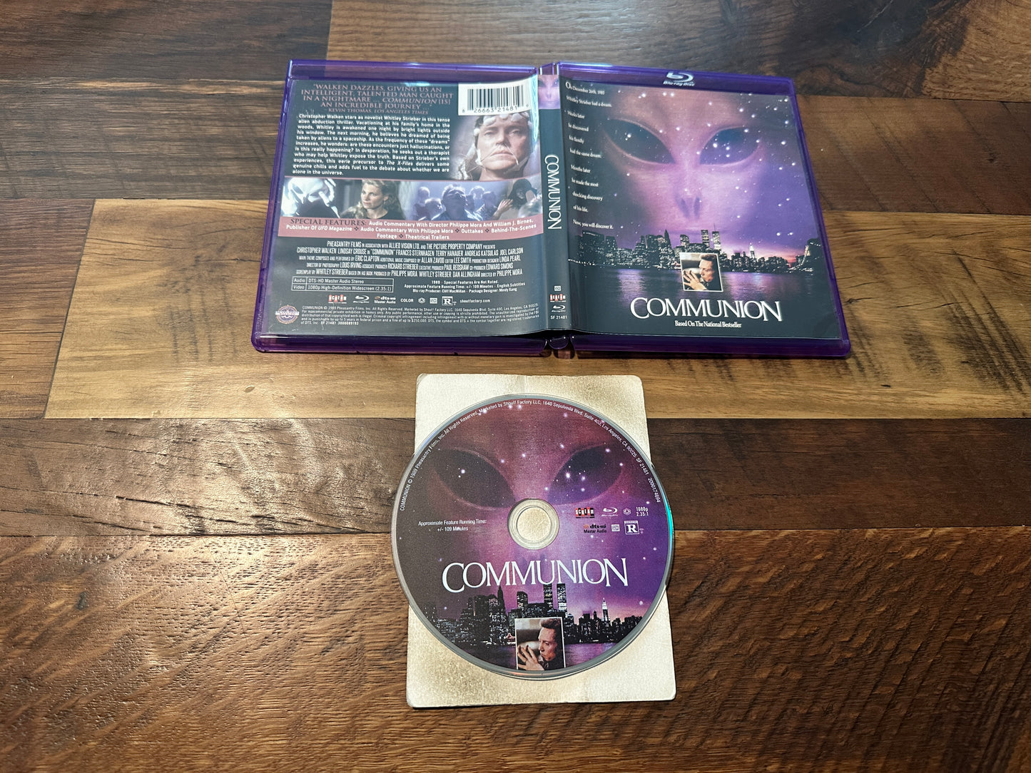Communion (Blu ray, Scream Factory, 80’s Horror Classic, Widescreen)