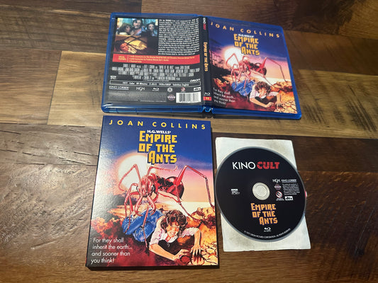 Empire Of The Ants Blu ray-Kino Lorber-Slipcover-70’s Horror Classic