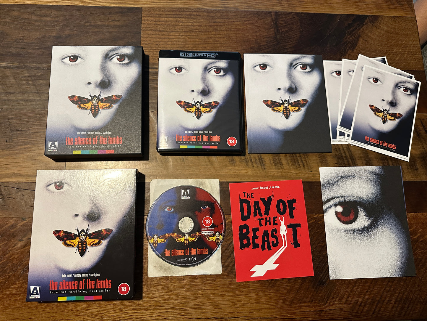 The Silence Of the Lambs (4K Ultra HD, Arrow Video, Limited Ed, Slipcover)