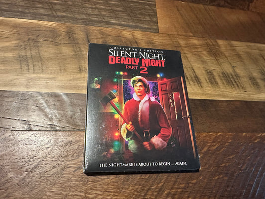 Silent Night Deadly Night Part 2 Blu ray-Scream Factory-Slipcover-NEW