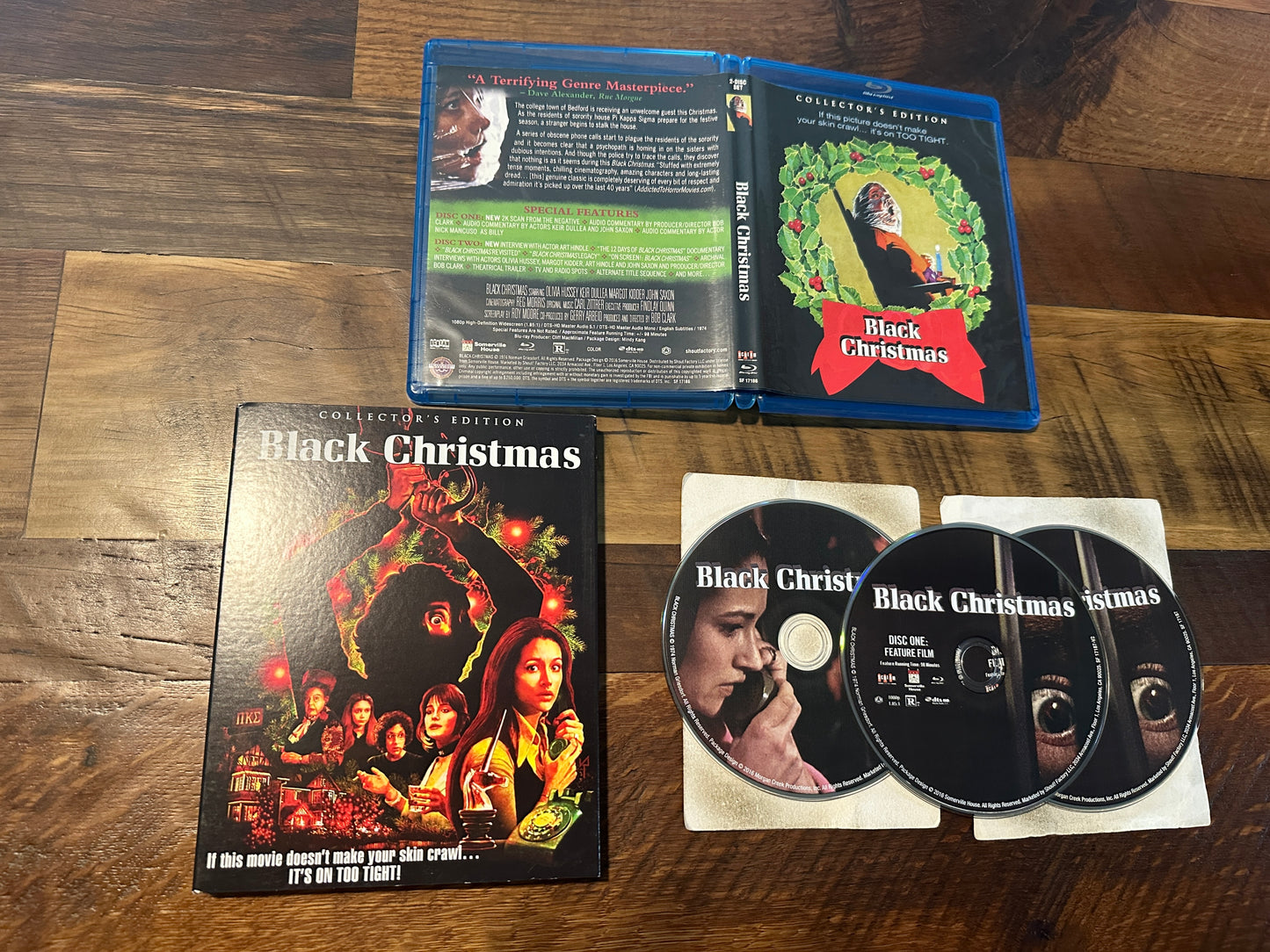 Black Christmas (Blu ray, Collector’s Ed, Scream Factory, Slipcover, 3 Disc)