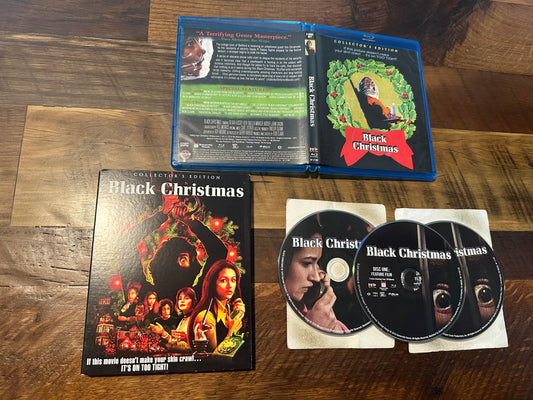 Black Christmas (Blu ray, Collector’s Ed, Scream Factory, Slipcover, 3 Disc)