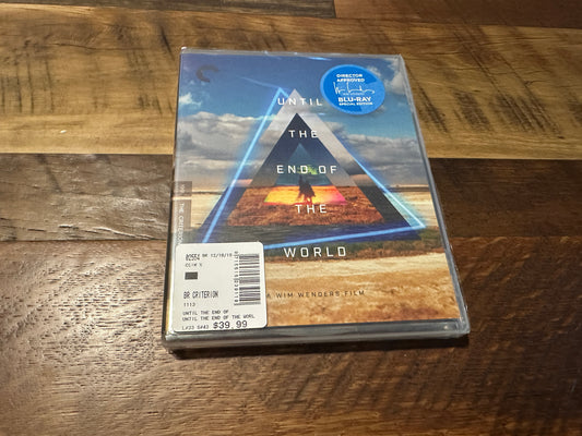 Until The End of the World (Blu ray, Criterion Collection, 90’s Classic, NEW)