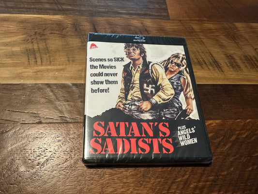 Satan’s Sadists (Blu ray, Severin Films, 60’s Classic, NEW/Sealed)