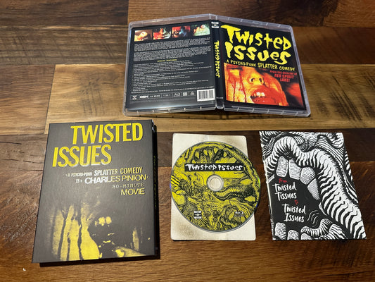 Twisted Issues (Blu ray, Vinegar Syndrome Partner Label, Slipcover)