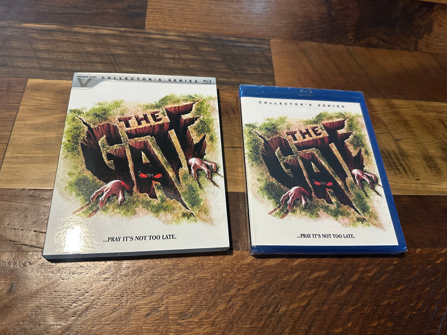 The Gate (Blu ray, Vestron Video Slipcover, Collector’s Series, 80’s Horror, NEW)