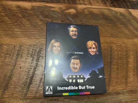 Incredible But True (Blu ray, Arrow Video, Special Ed, Slip, US Release, NEW)