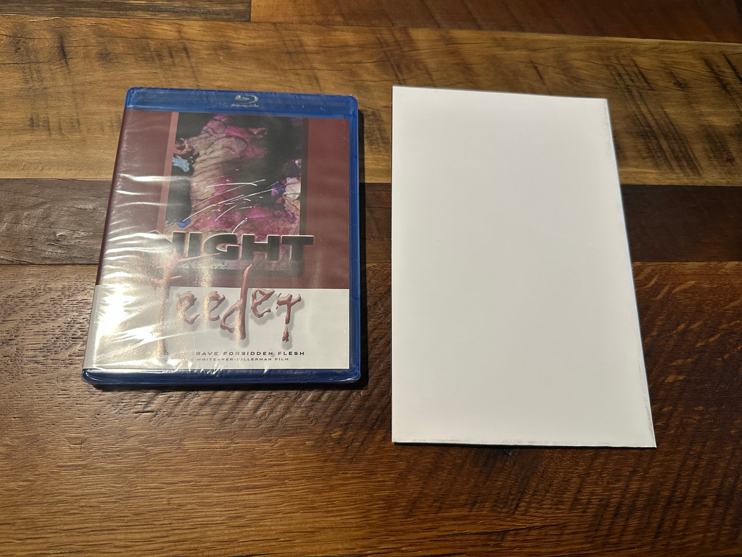 Night Feeder (Blu ray, SRS Cinema, Cursed To Crave, Poster, NEW)