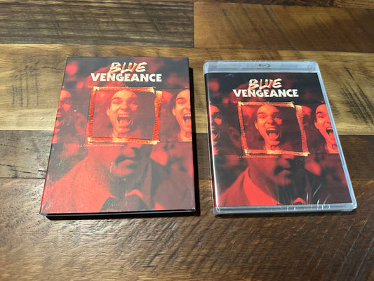 Blue Vengeance Blu ray-Vinegar Syndrome-Slipcover-80’s Classic-NEW-