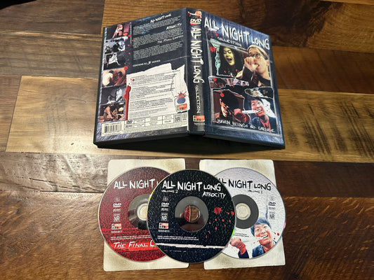 All Night Long Collection (DVD, Tokyo Shock, 3 Disc, Disturbing Horror)