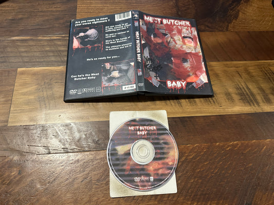 Meat Butcher Baby 1(DVD-R, D.I.Y. Production, Only 50 Made, Rare, Signed)