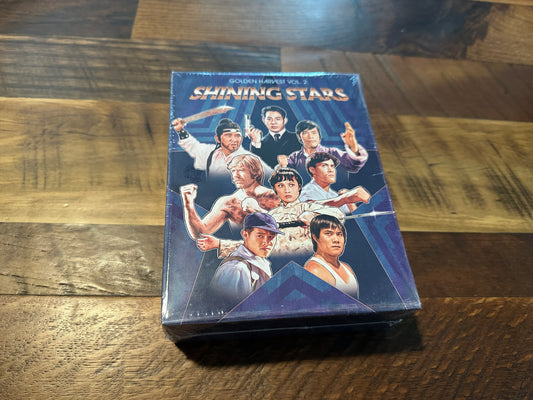 Golden Harvest Vol 2 Shining Stars (Blu ray, Shout Studios, Boxset, NEW)