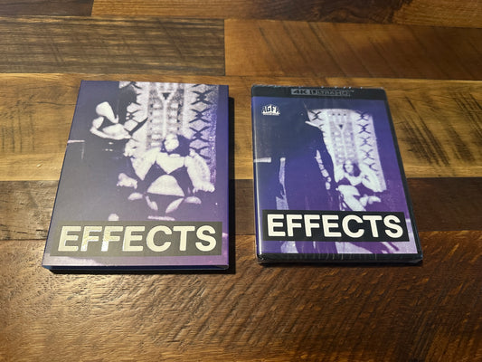 Effects (4K Ultra HD, Vinegar Syndrome Partner Label, Slipcover, NEW)