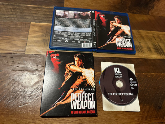 The Perfect Weapon (Blu ray, Kino Lorber, Slipcover, Jeff Speakman)