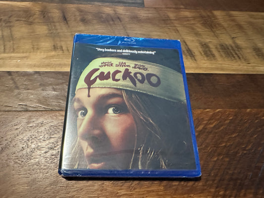Cuckoo Blu ray-Neon-Modern Horror-Widescreen-NEW/Sealed-