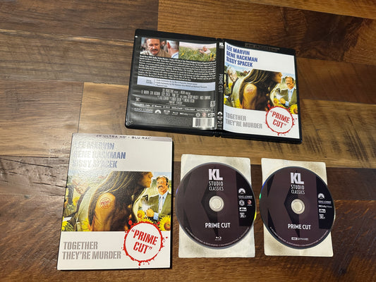 Prime Cut (4K Ultra HD, Kino Lorber, Sissy Spacek 70’s Classic, Slipcover)