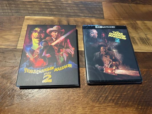 The Texas Chainsaw Massacre 2 (4K Ultra HD, Vinegar Syndrome, Alternative Slip, NEW)