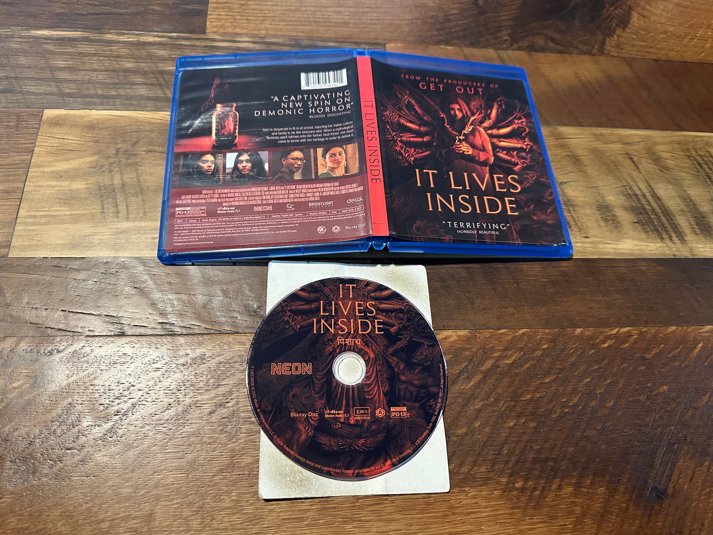 It Lives Inside Blu ray-Neon-2023 Modern Horror-Widescreen-