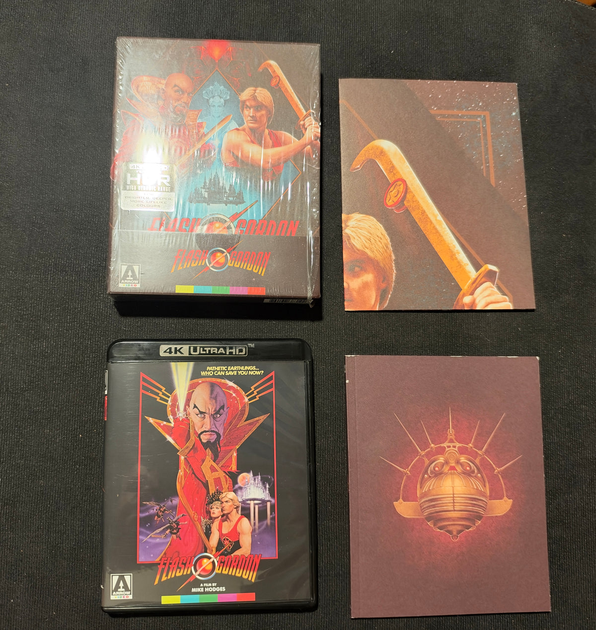 Flash Gordon (4K Ultra HD, Arrow Video, Limited Edition, Booklet)