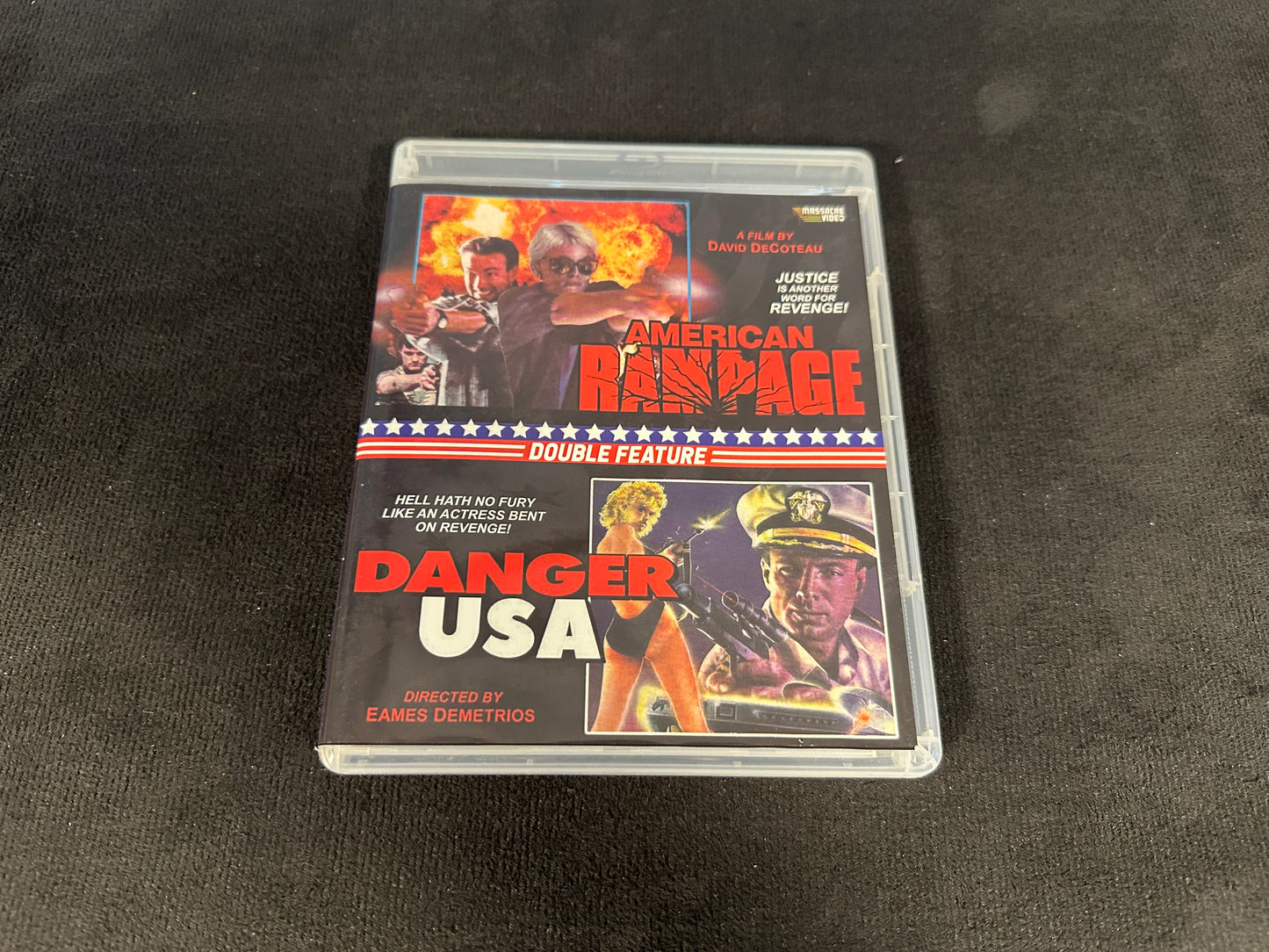American Rampage (Blu ray, Massacre Video, Double Feature)