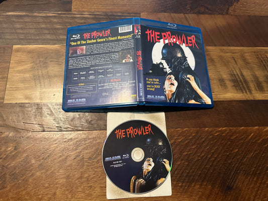 The Prowler Blu ray-Blue Underground-80’s Horror-Tom Savini