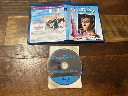 Cry-Baby (Blu ray, Universal, John Waters 90’s Classic, Signed By Traci)