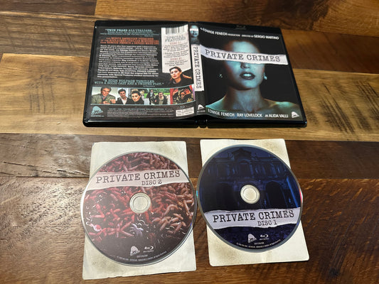 Private Crimes Blu ray-Severin Films-90’s Classic-Widescreen-2 Disc