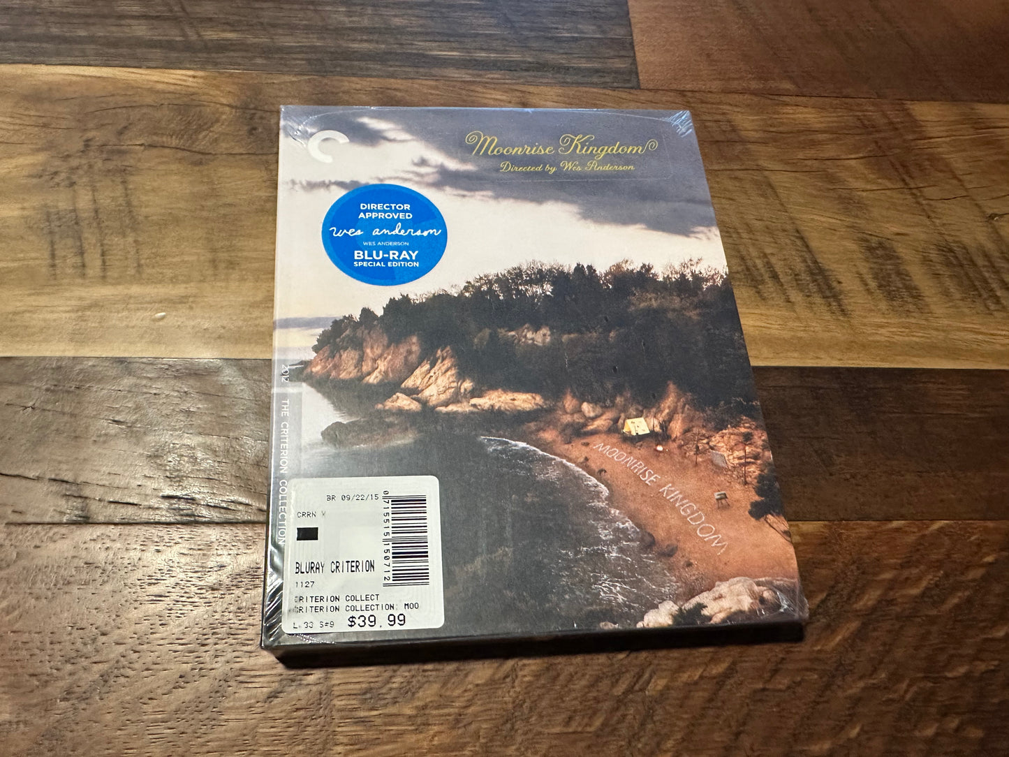 Moonrise Kingdom Blu ray-Criterion Collection-Special Edition-NEW