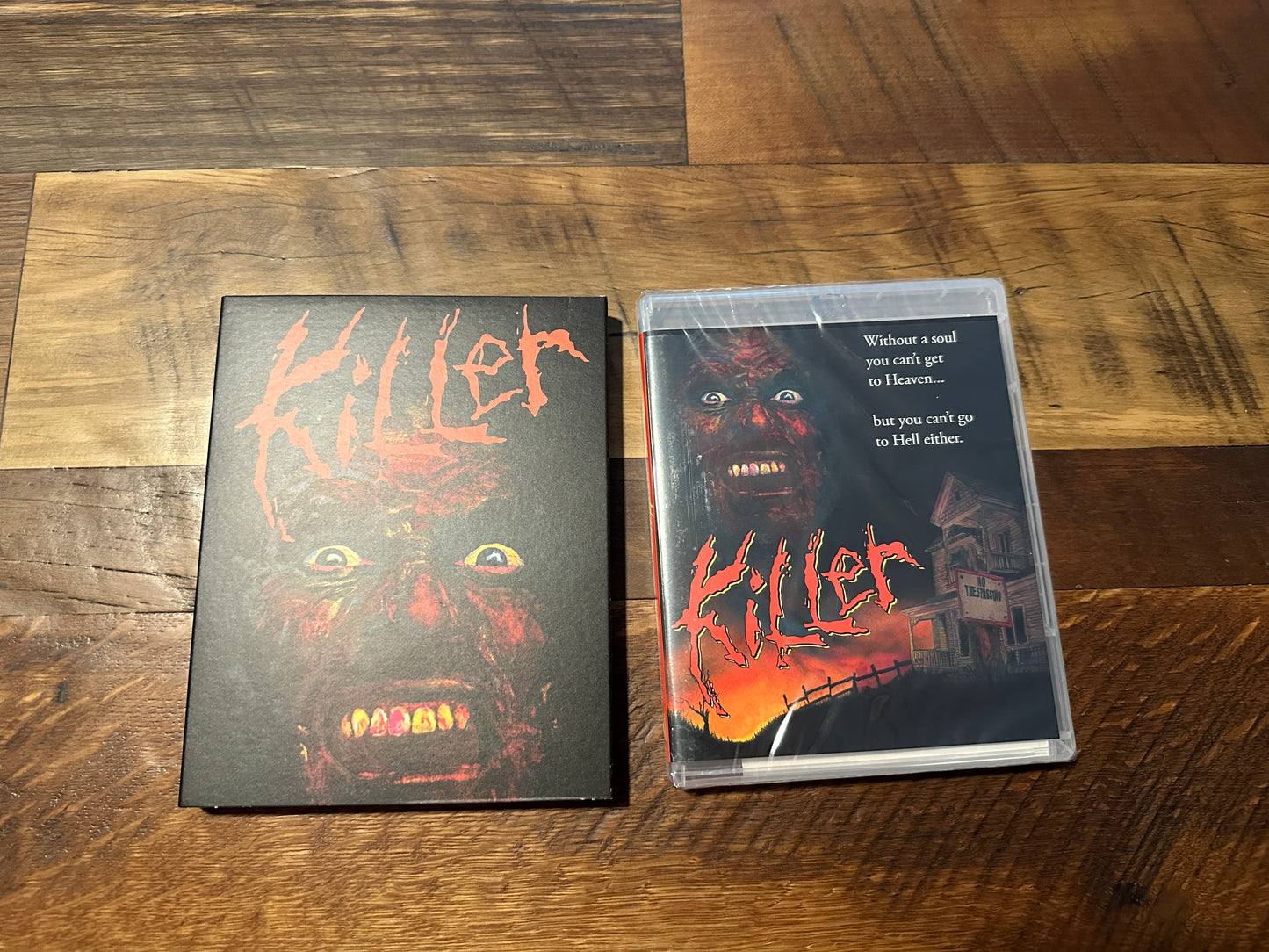 Killer (Blu ray, Terror Vision, Slipcover, Tony Elwood’s 1990 Horror, NEW)