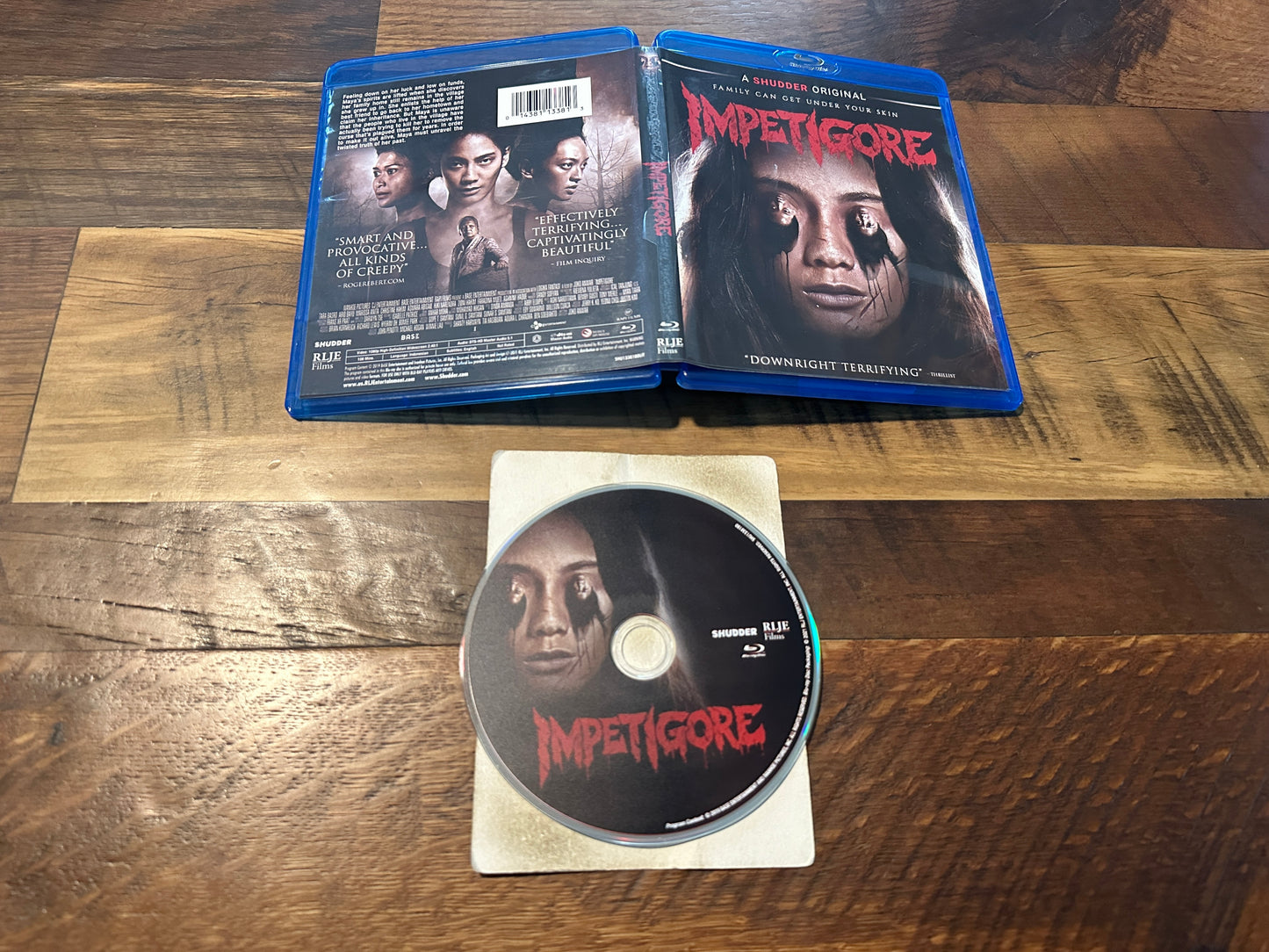 Impetigore (Blu ray, RLJE Films, 2019 Shutter Horror Original)