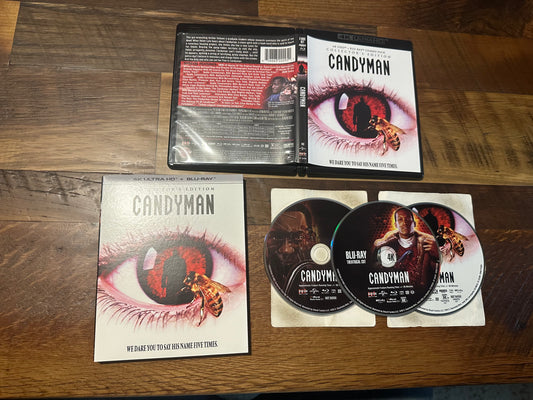Candyman 4K Ultra HD/Blu ray-Scream Factory-3 Disc-Collector’s Ed-