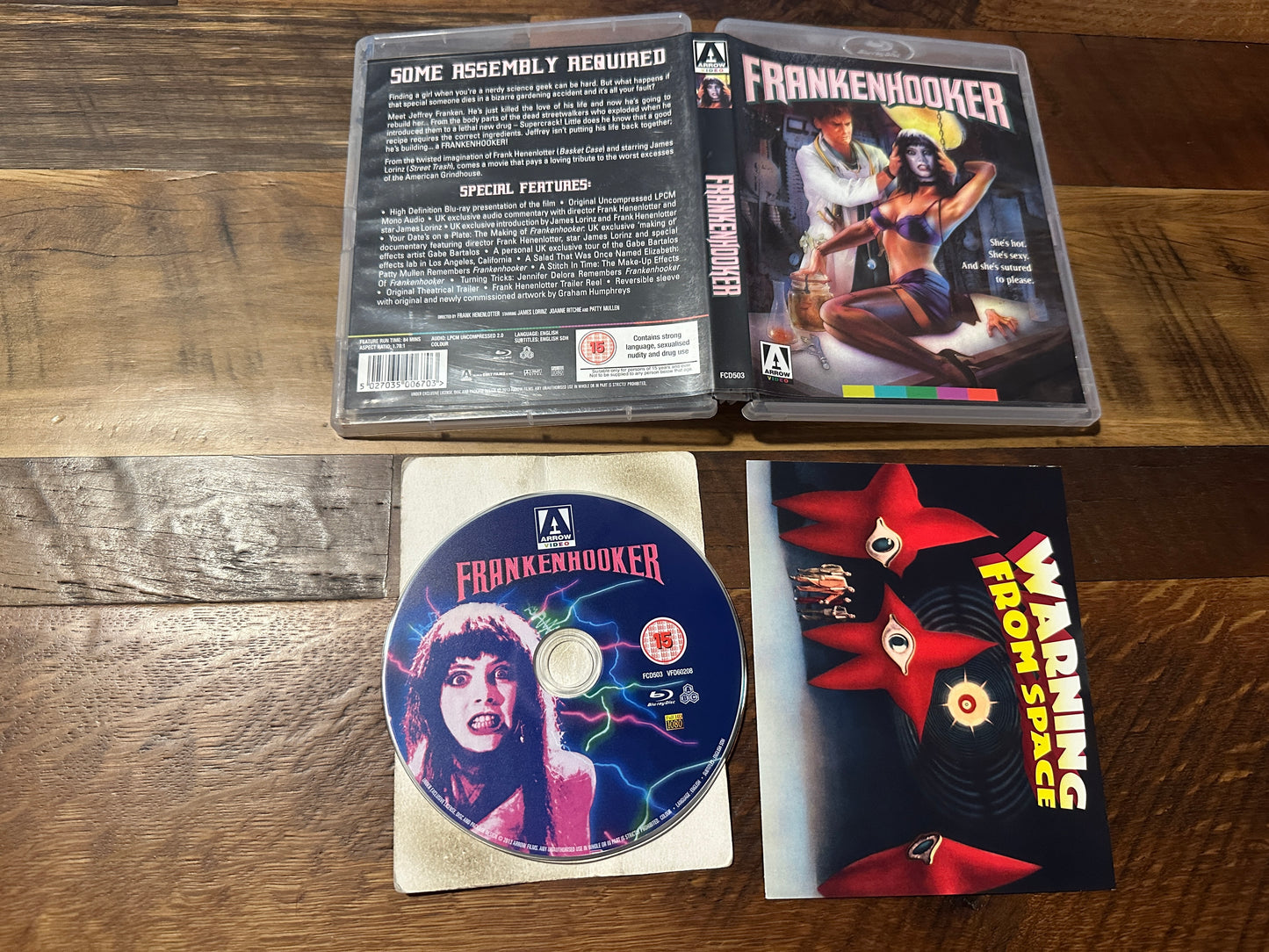 Frankenhooker (Blu ray, Arrow Video, Special Edition, Region Free, Rare, OOP)