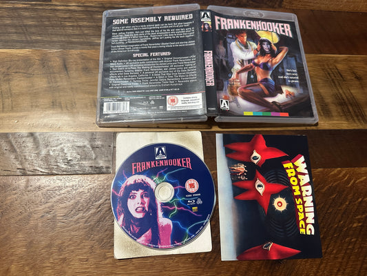 Frankenhooker (Blu ray, Arrow Video, Special Edition, Region Free, Rare, OOP)