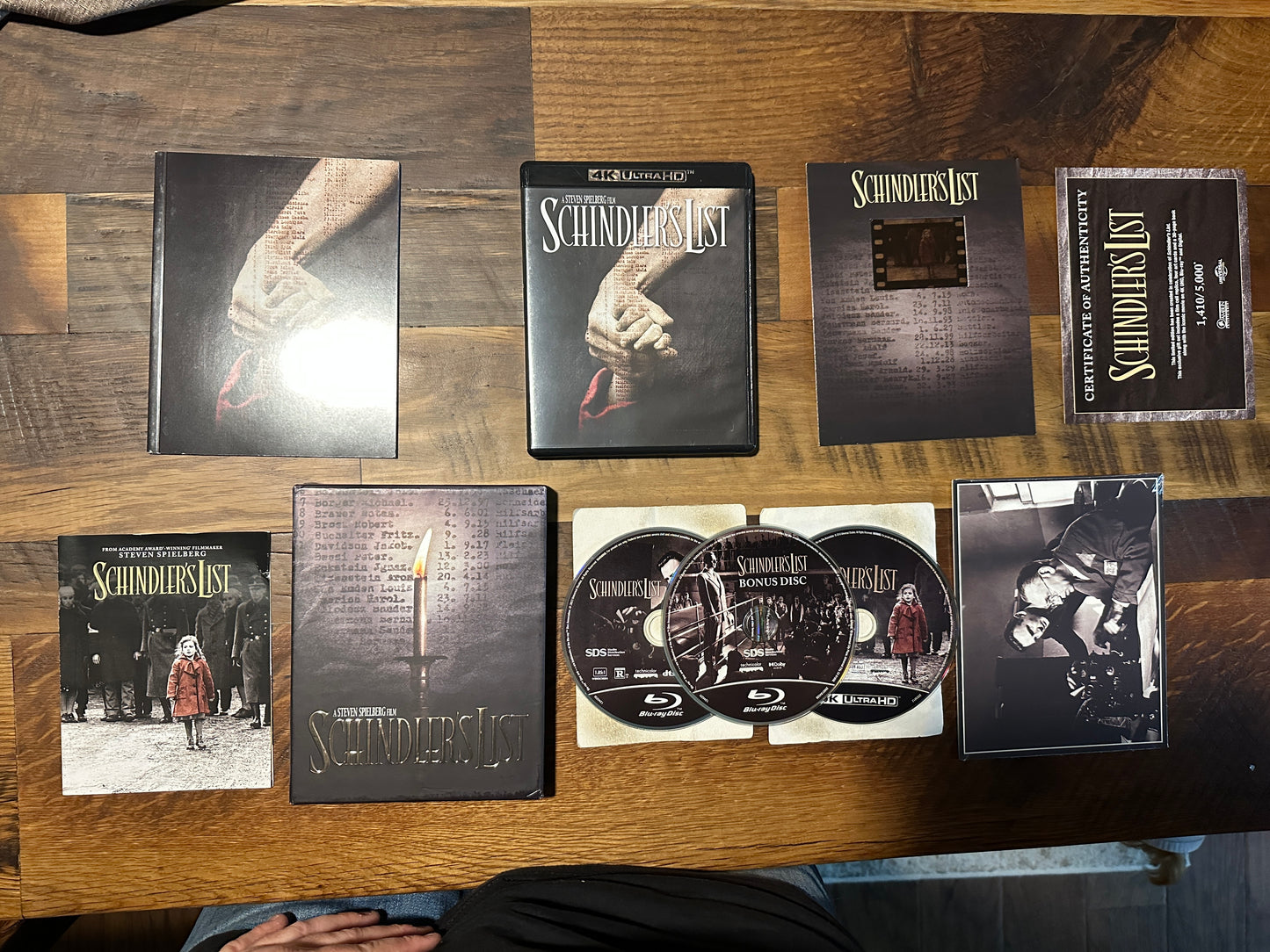 Schindler’s List (4K Ultra HD, Universal Essential Collection, Booklet)