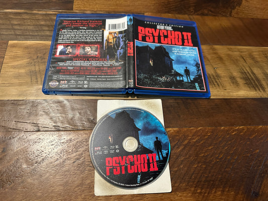 Psycho II (2) (Blu ray, Scream Factory, Collector’s Edition, 80’s Horror)