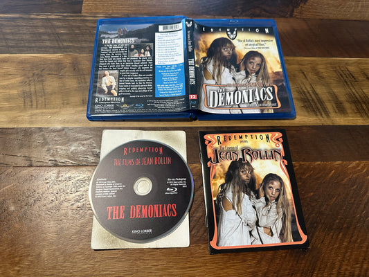 The Demoniacs (Blu ray, Kino Lorber, Jean Rollin 70’s Classic)