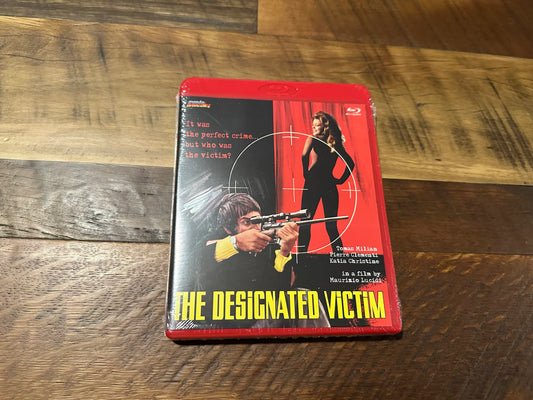 The Designated Victim Blu ray-Mondo Macabro-Red Case-Limited-NEW