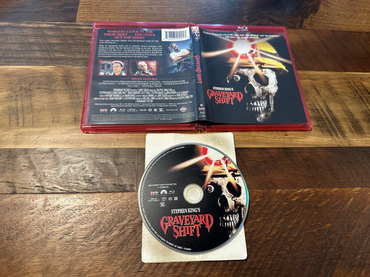 Graveyard Shift (Blu ray, Scream Factory, 90’s Stephen King Classic)