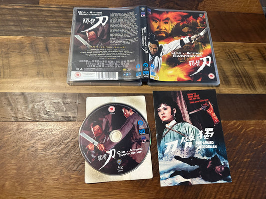 One Armed Swordsman Blu ray-88 Films-Special Ed-Region B-60’s Classic-