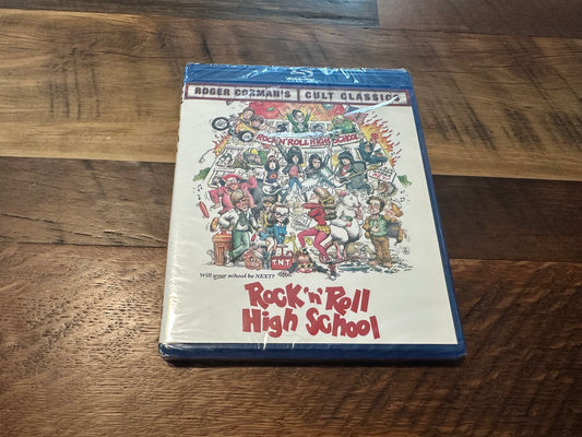 Rock N Rock High School Blu ray-Shout Factory-Roger Corman-NEW