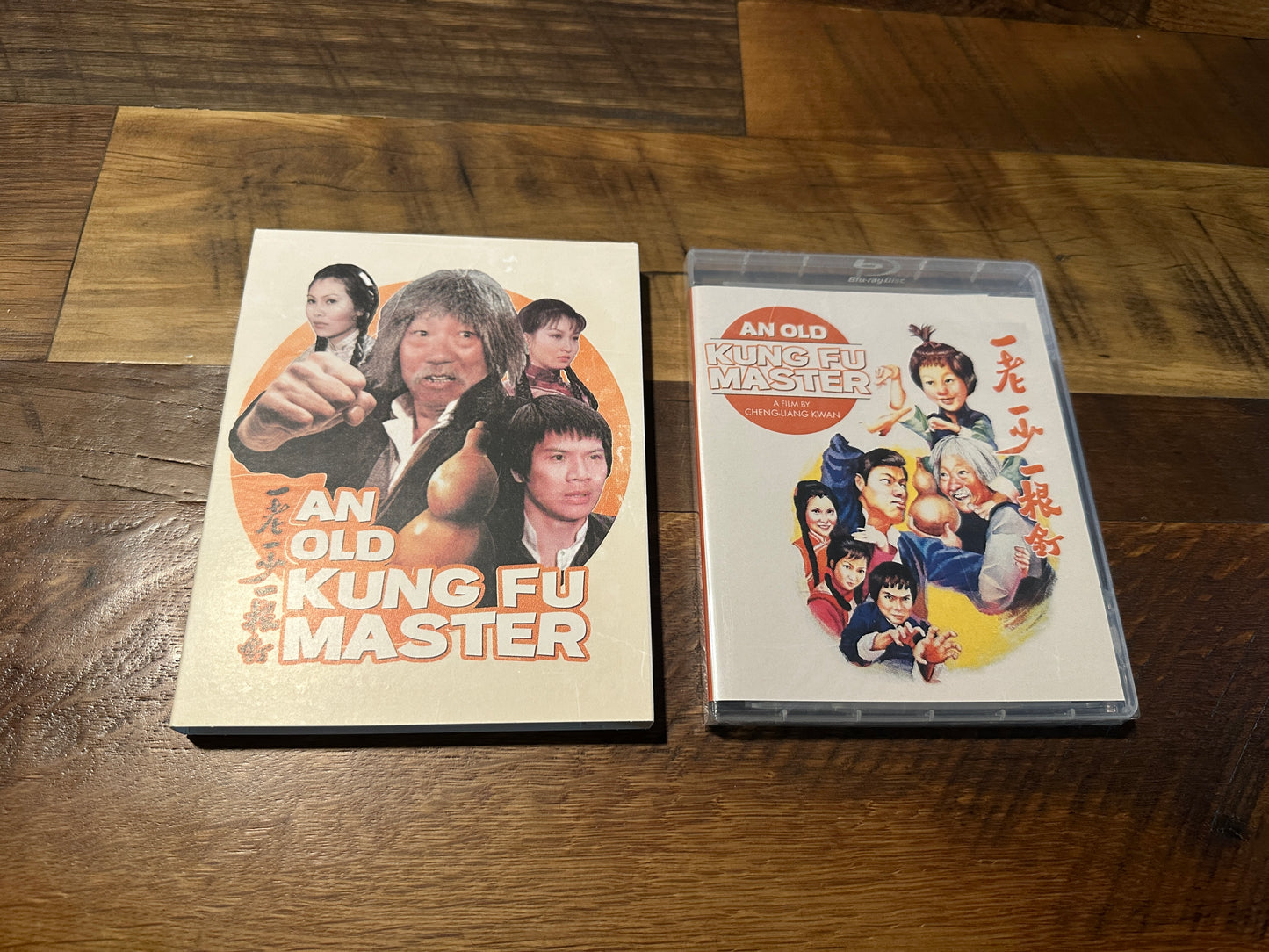 An Old Kung Fu Master (Blu ray, Terror Vision, Slipcover, 80’s Classic, NEW)