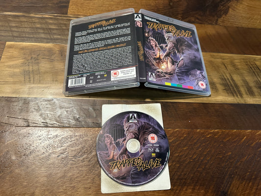 Trapped Alive (Blu ray, Arrow Video, Special Edition, Region Free)