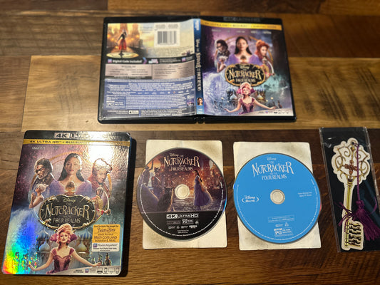 The Nutcracker and the Four Realms (4K Ultra HD, Bookmarker, Slip, No Digital)