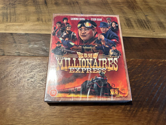 The Millionaires Express Blu ray-Eureka Ent-Slipcover-Region B-NEW
