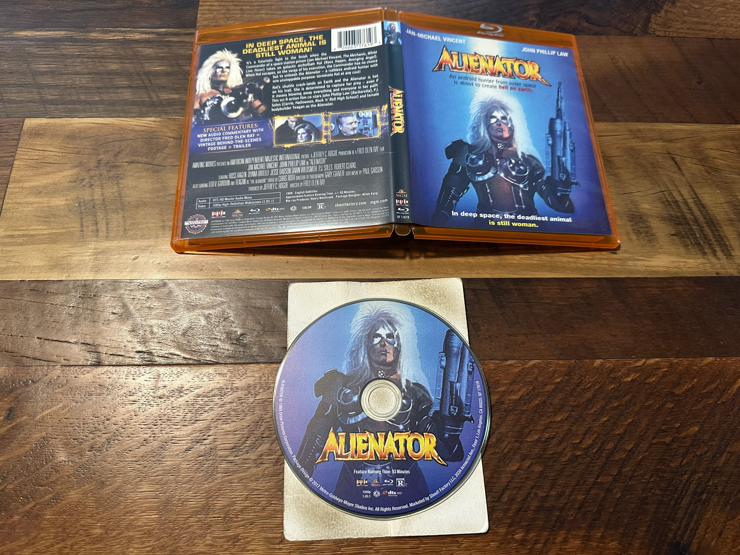 Alienator (Blu ray, Scream Factory, 80’s Classic, Widescreen, OOP)