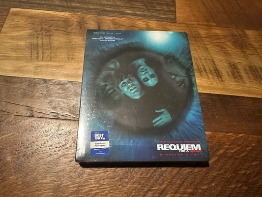 Requiem For A Dream 4K Ultra HD, Steelbook, Best Buy, NEW/Sealed)